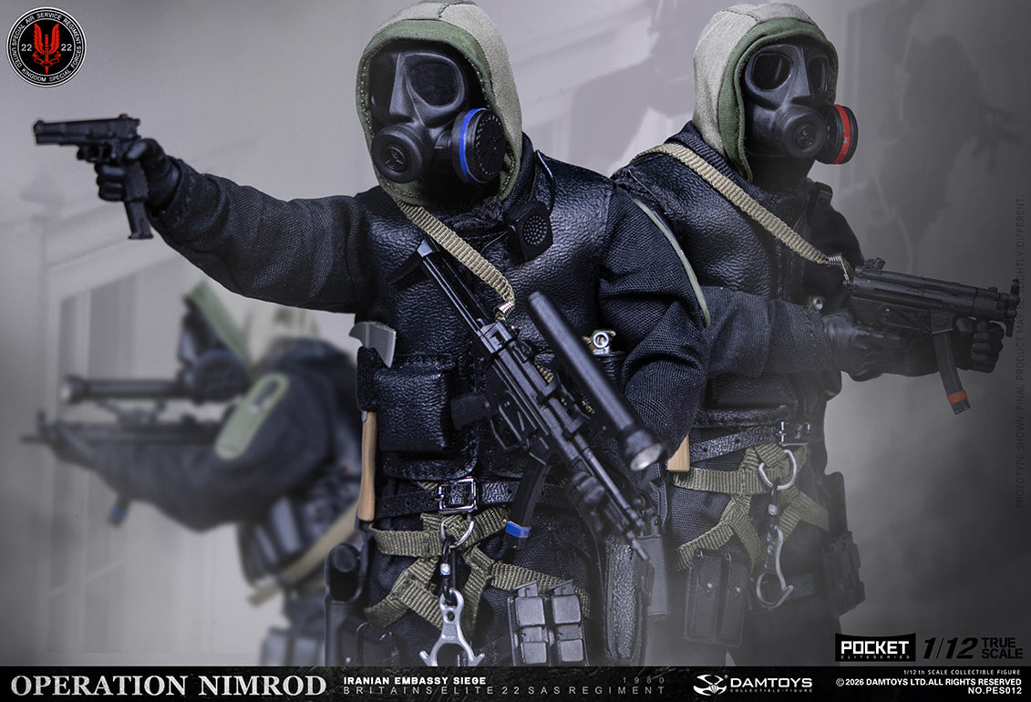Operation Nimrod / SAS — 1/12 Scale Figure