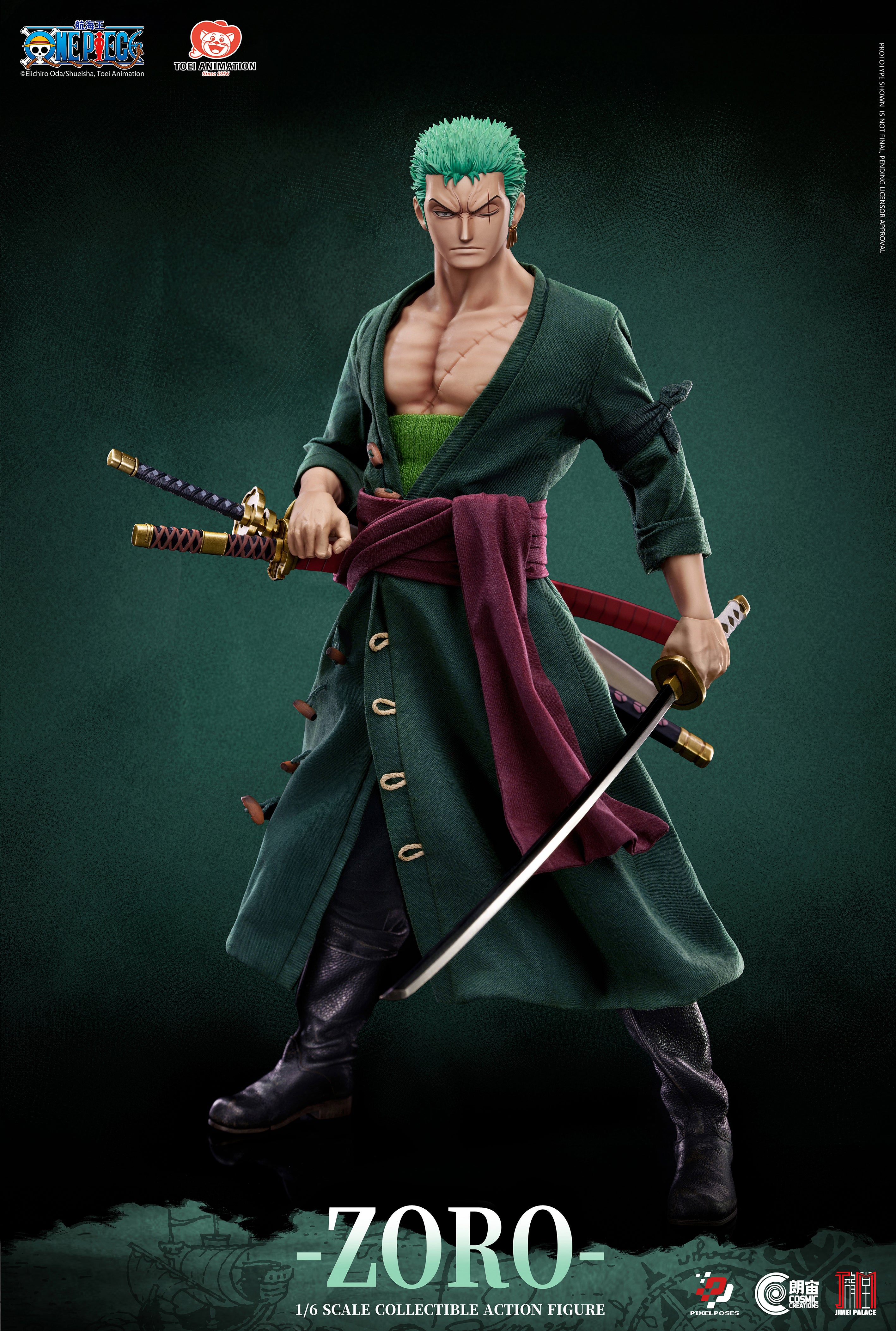 One Piece Roronoa Zoro 1/6 Scale Standard Edition