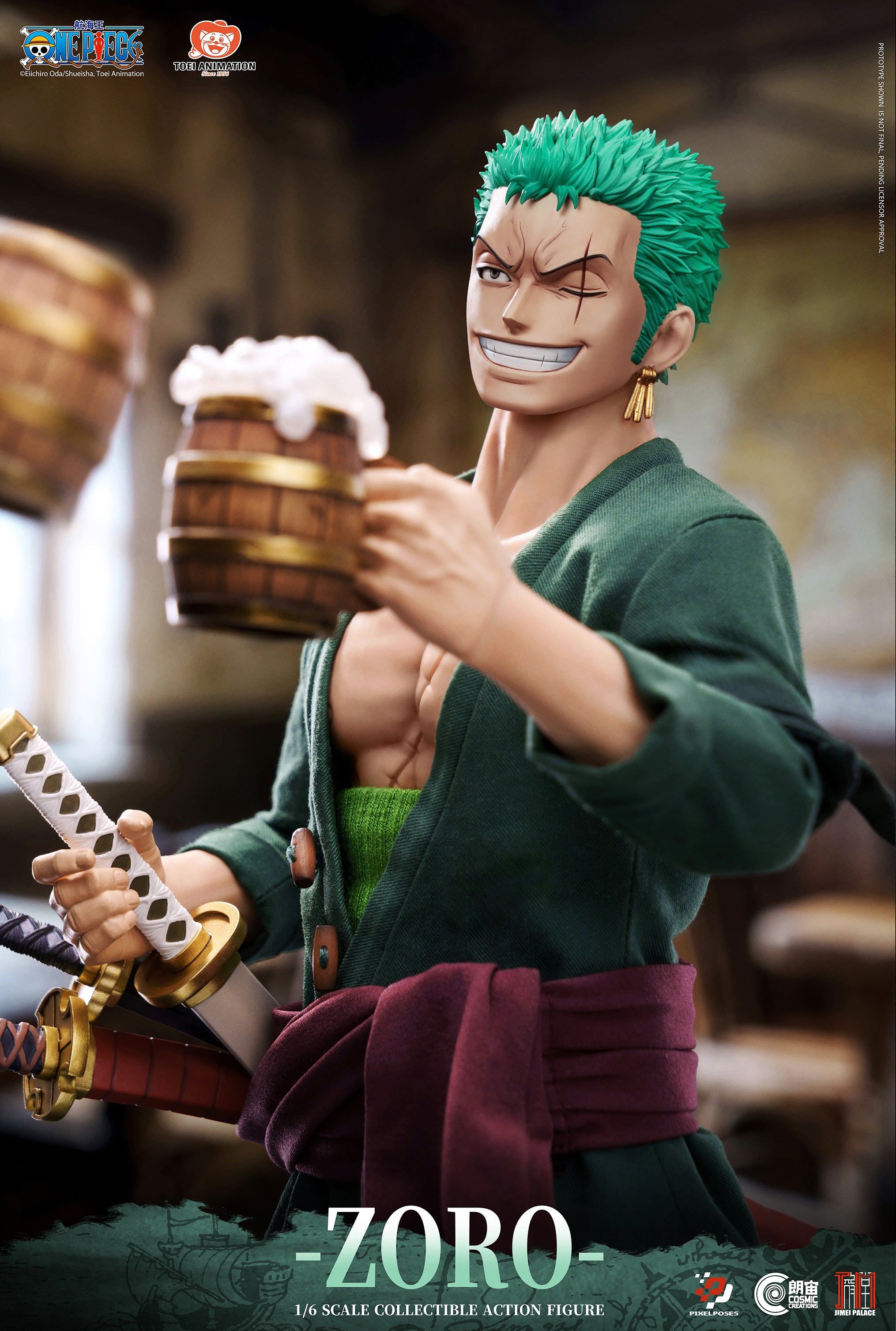 One Piece Roronoa Zoro 1/6 Scale Standard Edition
