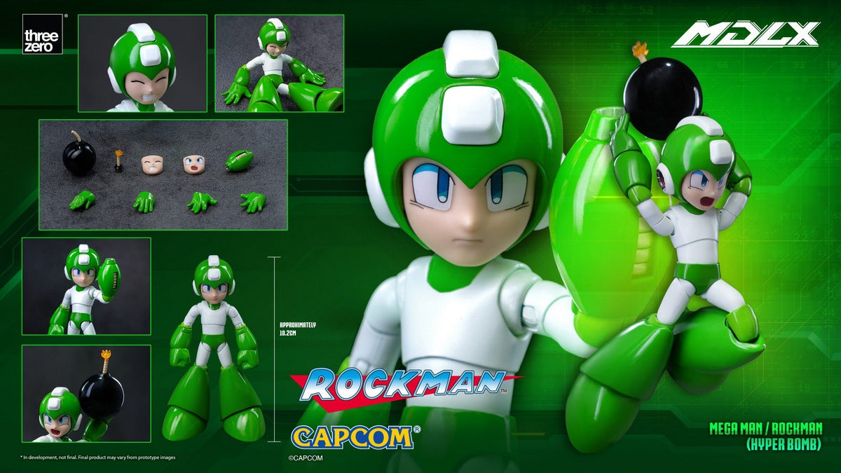 Threezero Mega Man / Rockman Action Figure 10.2cm