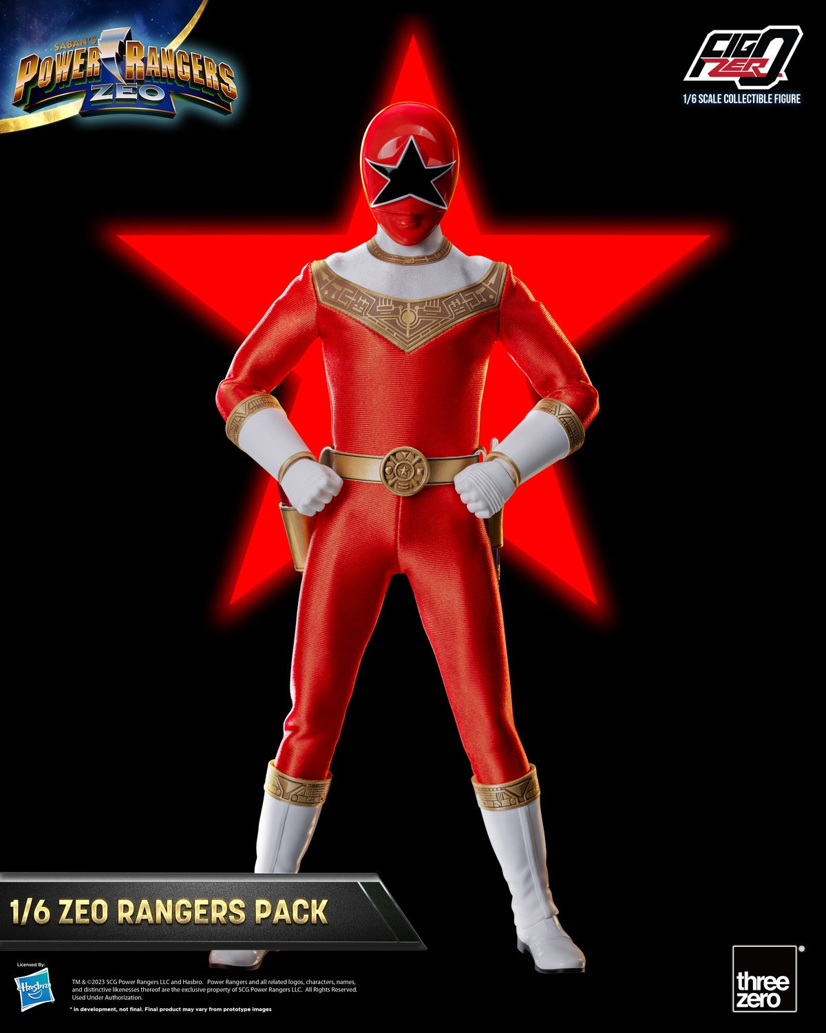 Power Rangers Zeo 1/6 Scale Figure 1 Set (5 Figures)