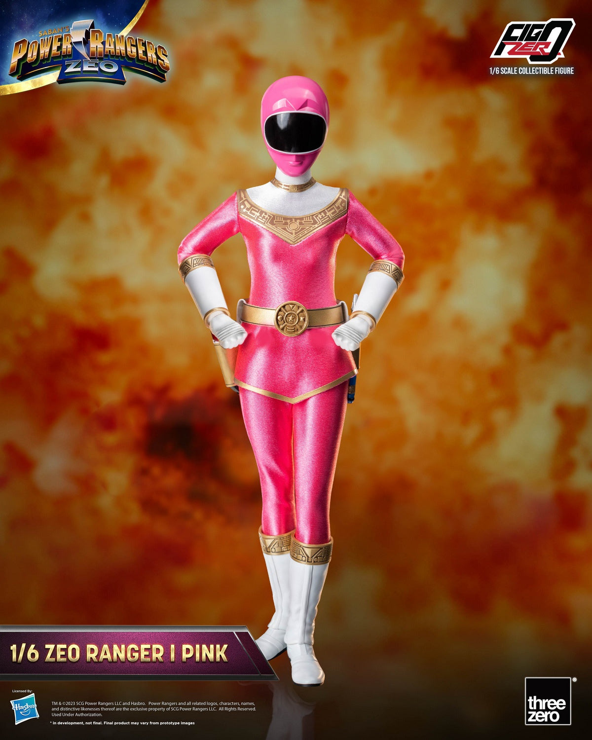 Power Rangers Zeo — Pink, 1/6 Scale