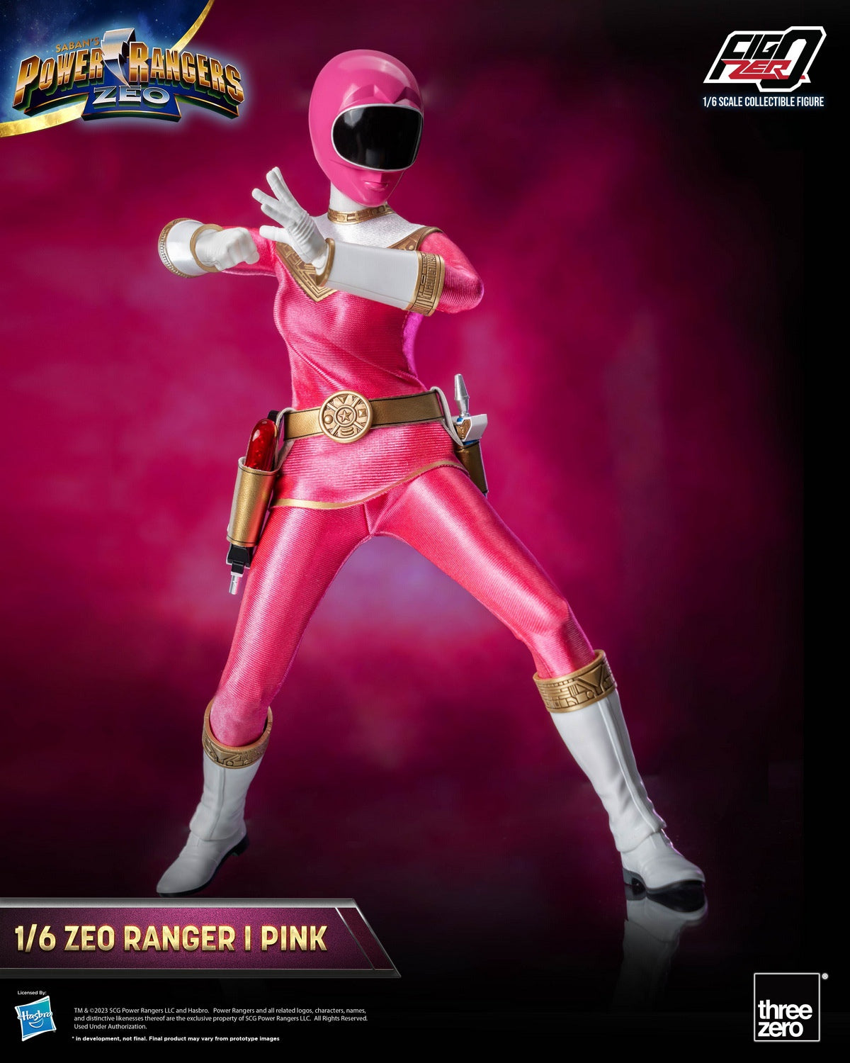 Power Rangers Zeo — Pink, 1/6 Scale