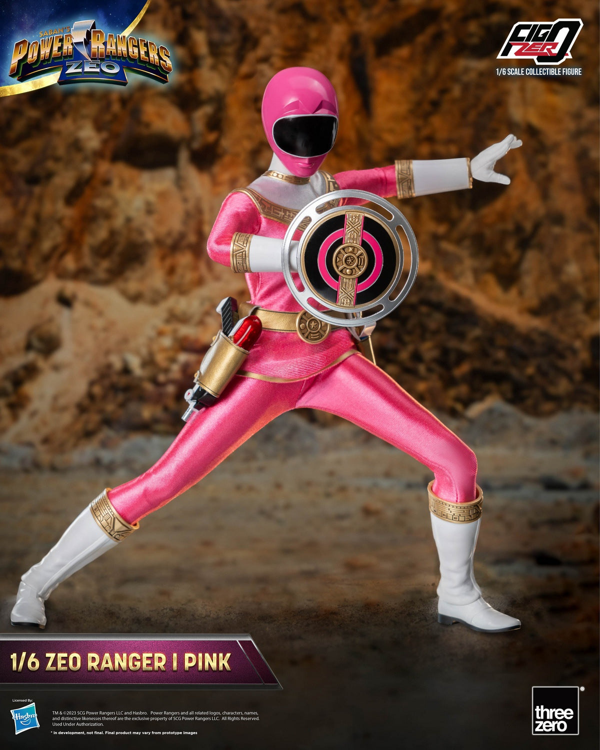 Power Rangers Zeo — Pink, 1/6 Scale