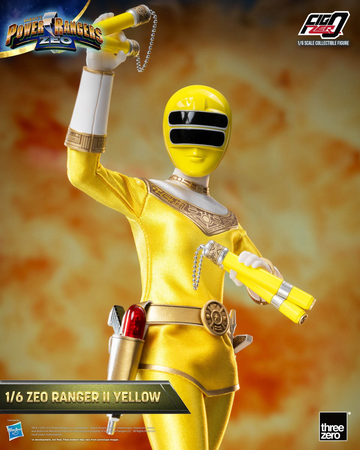 Power Rangers Zeo — Yellow, 1/6 Scale