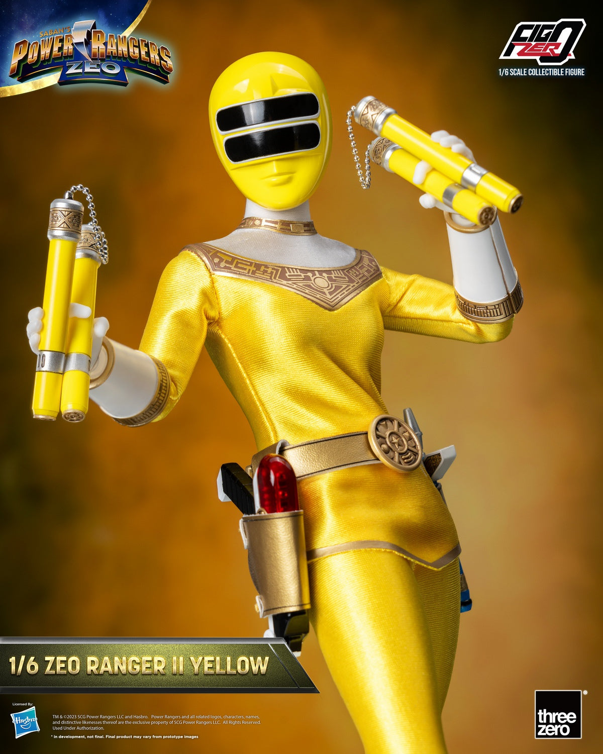 Power Rangers Zeo — Yellow, 1/6 Scale