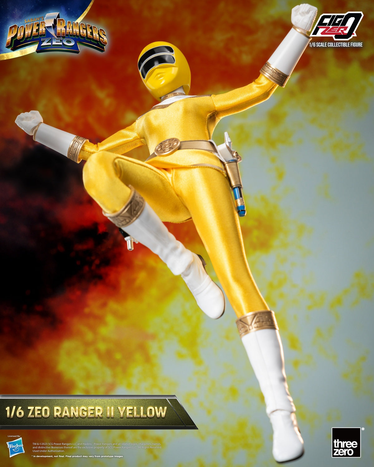 Power Rangers Zeo — Yellow, 1/6 Scale