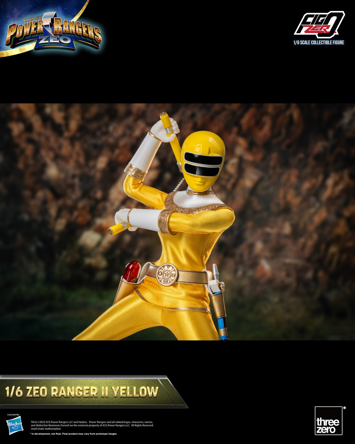 Power Rangers Zeo — Yellow, 1/6 Scale