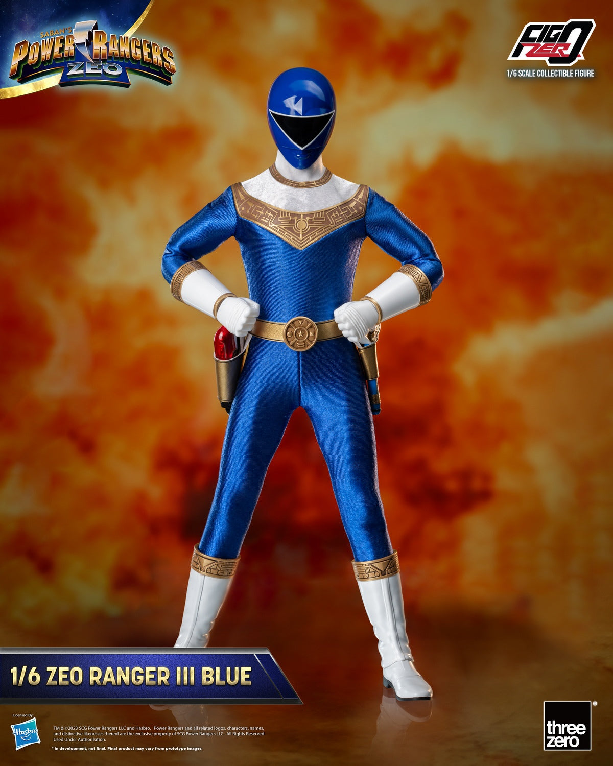 Power Rangers Zeo 1/6 Scale Figure Blue