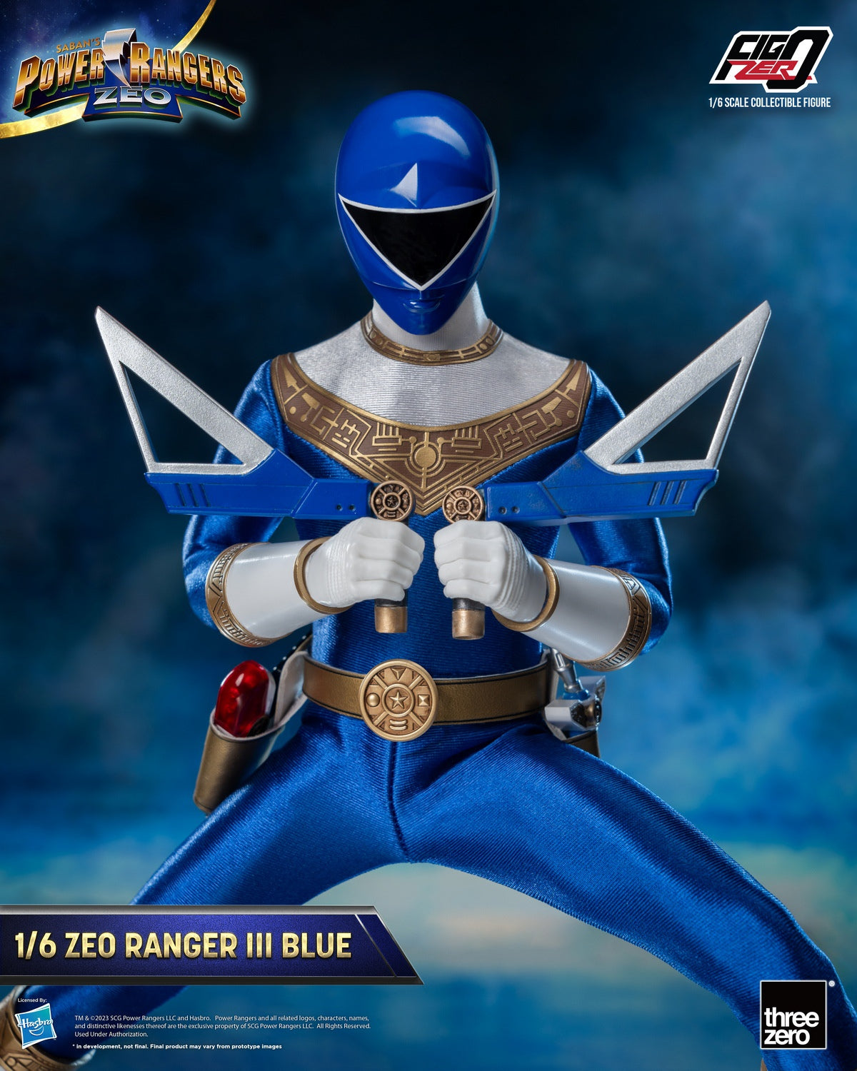 Power Rangers Zeo 1/6 Scale Figure Blue