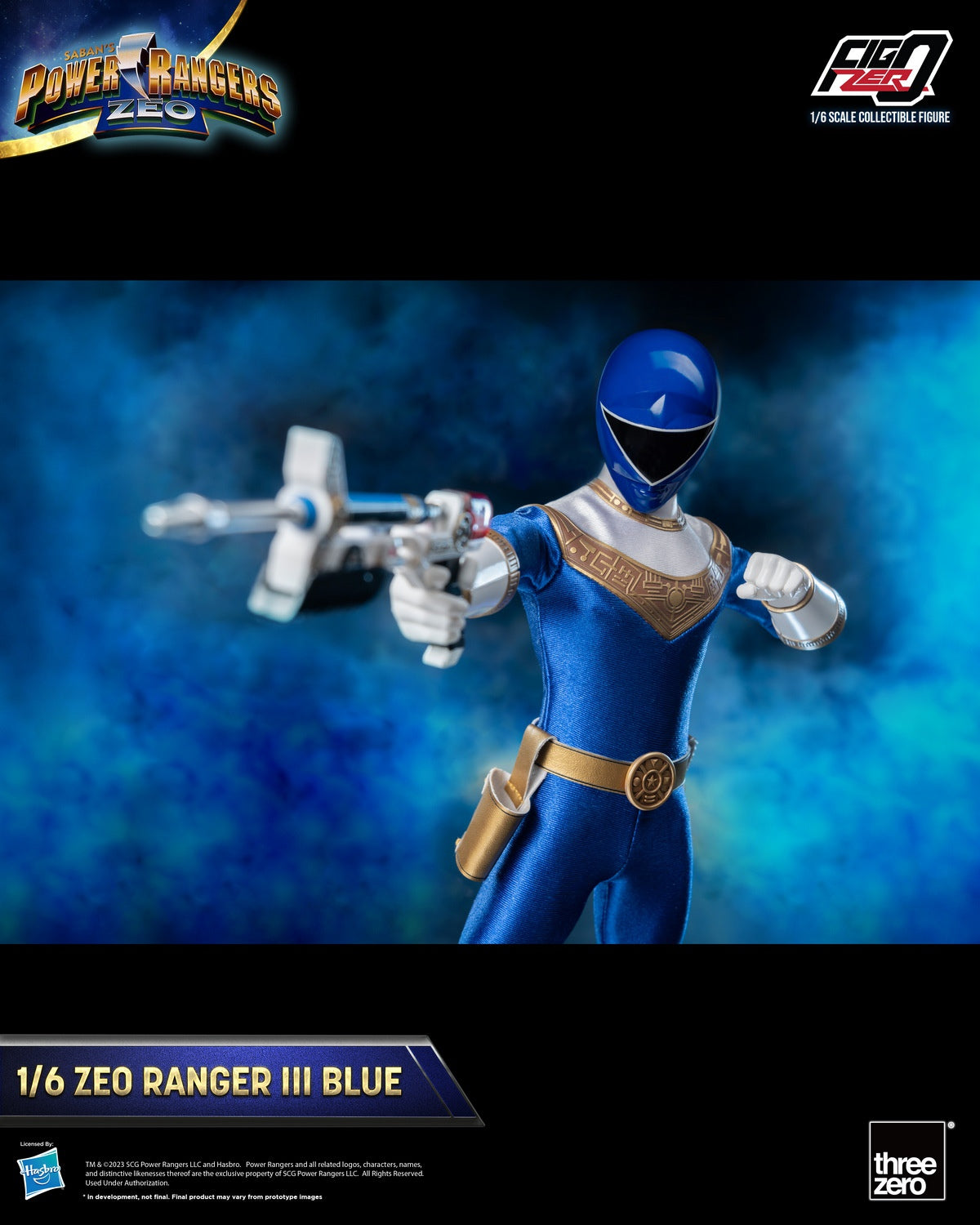 Power Rangers Zeo 1/6 Scale Figure Blue