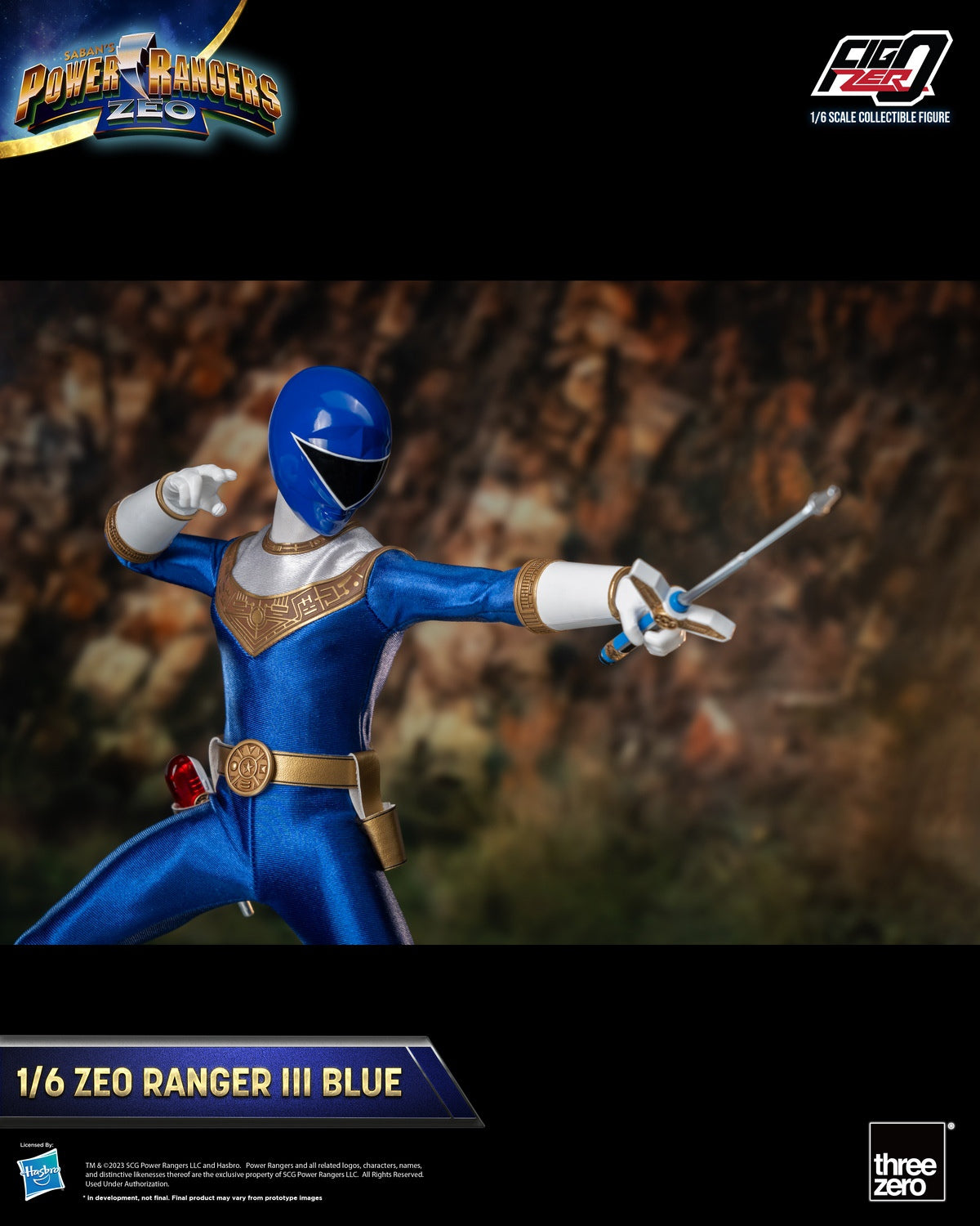 Power Rangers Zeo 1/6 Scale Figure Blue