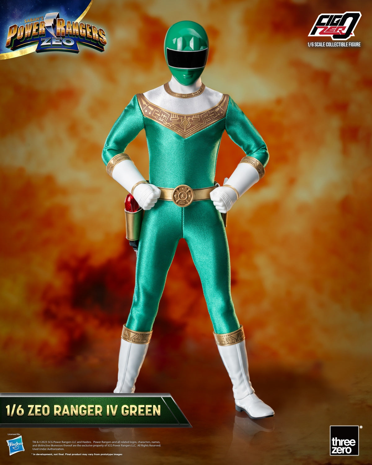 Power Rangers Zeo — Green, 1/6 Scale