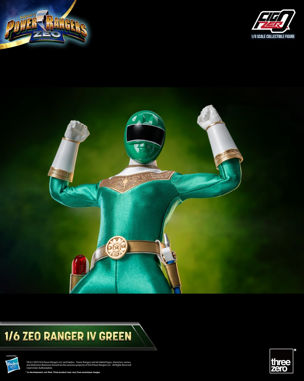 Power Rangers Zeo — Green, 1/6 Scale