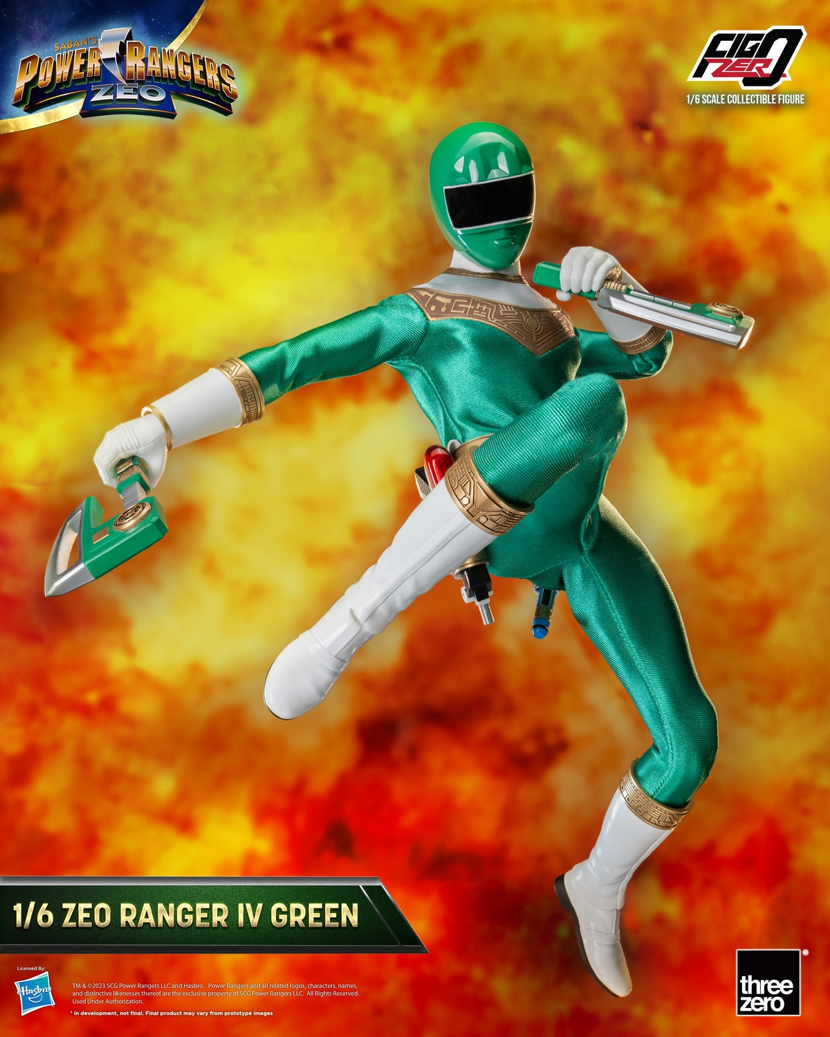Power Rangers Zeo — Green, 1/6 Scale