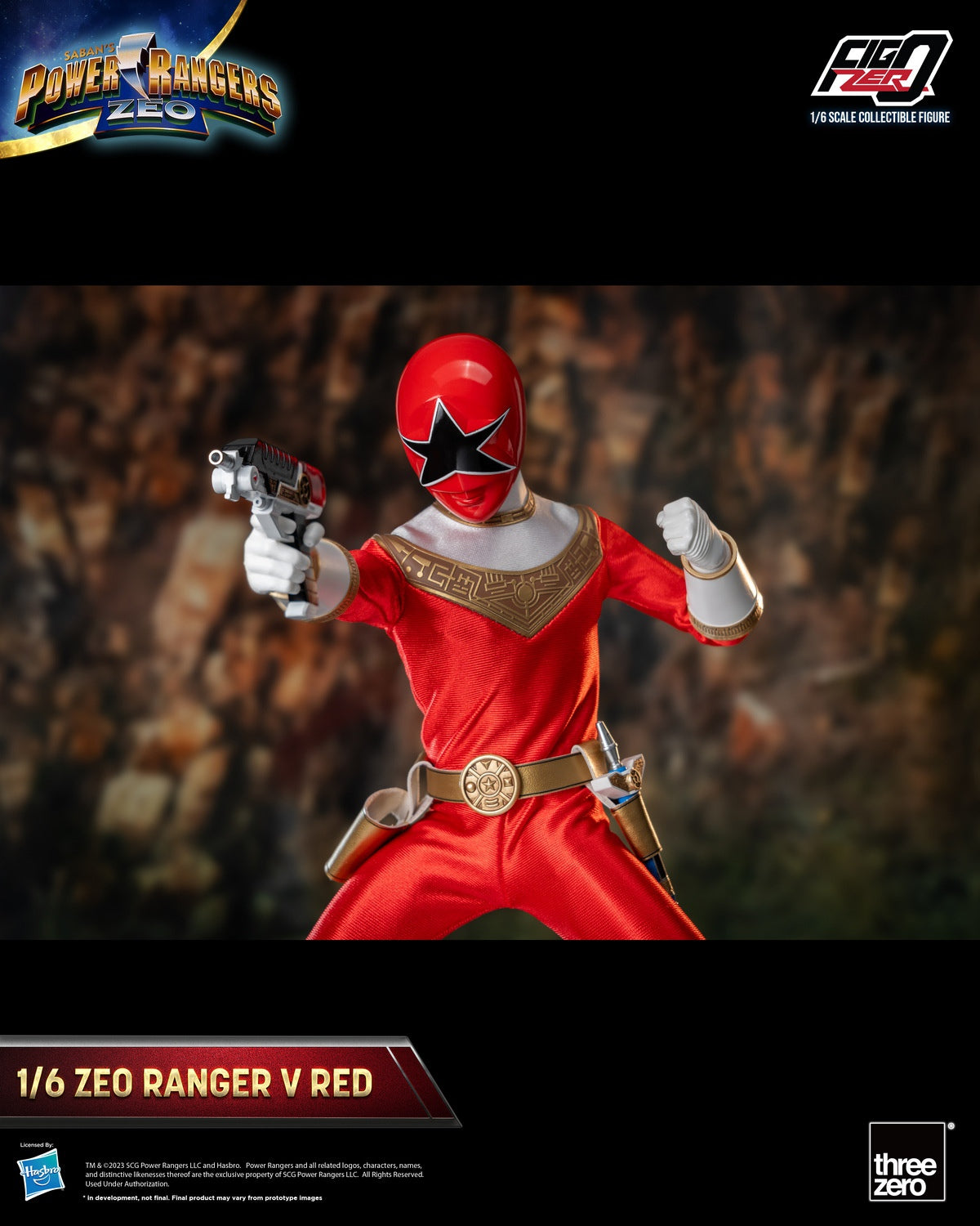 Power Rangers Zeo 1/6 Scale Figure Red