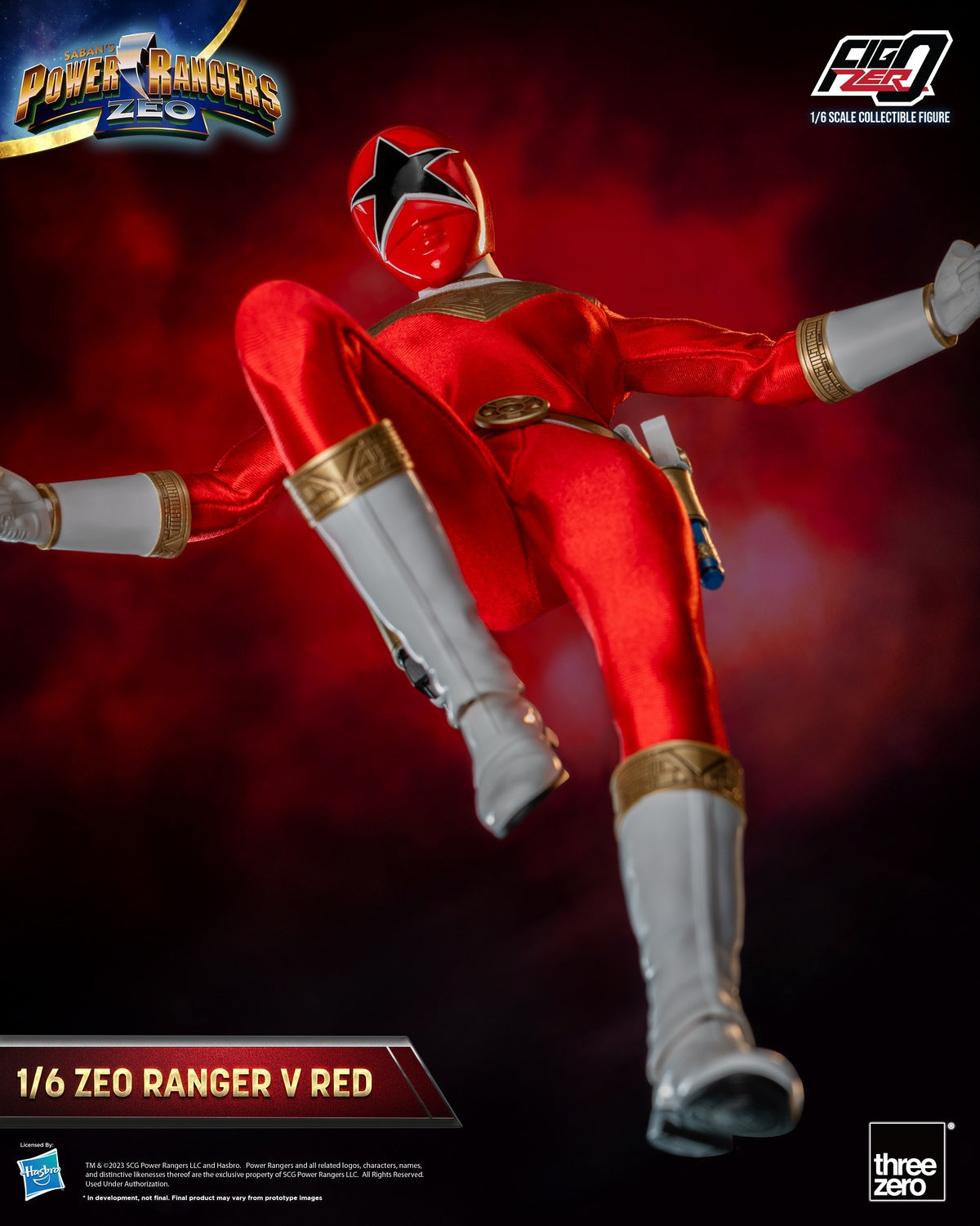 Power Rangers Zeo 1/6 Scale Figure Red