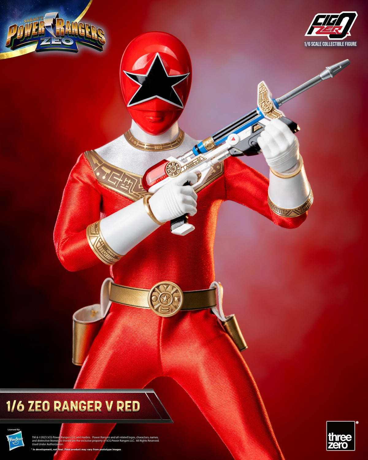 Power Rangers Zeo 1/6 Scale Figure Red