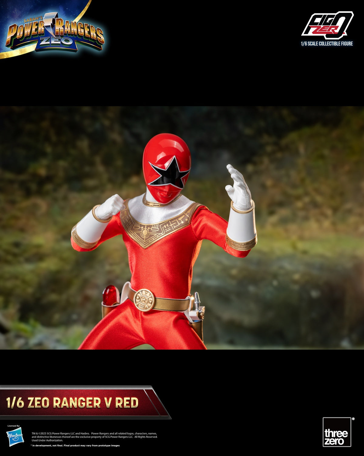 Power Rangers Zeo 1/6 Scale Figure Red