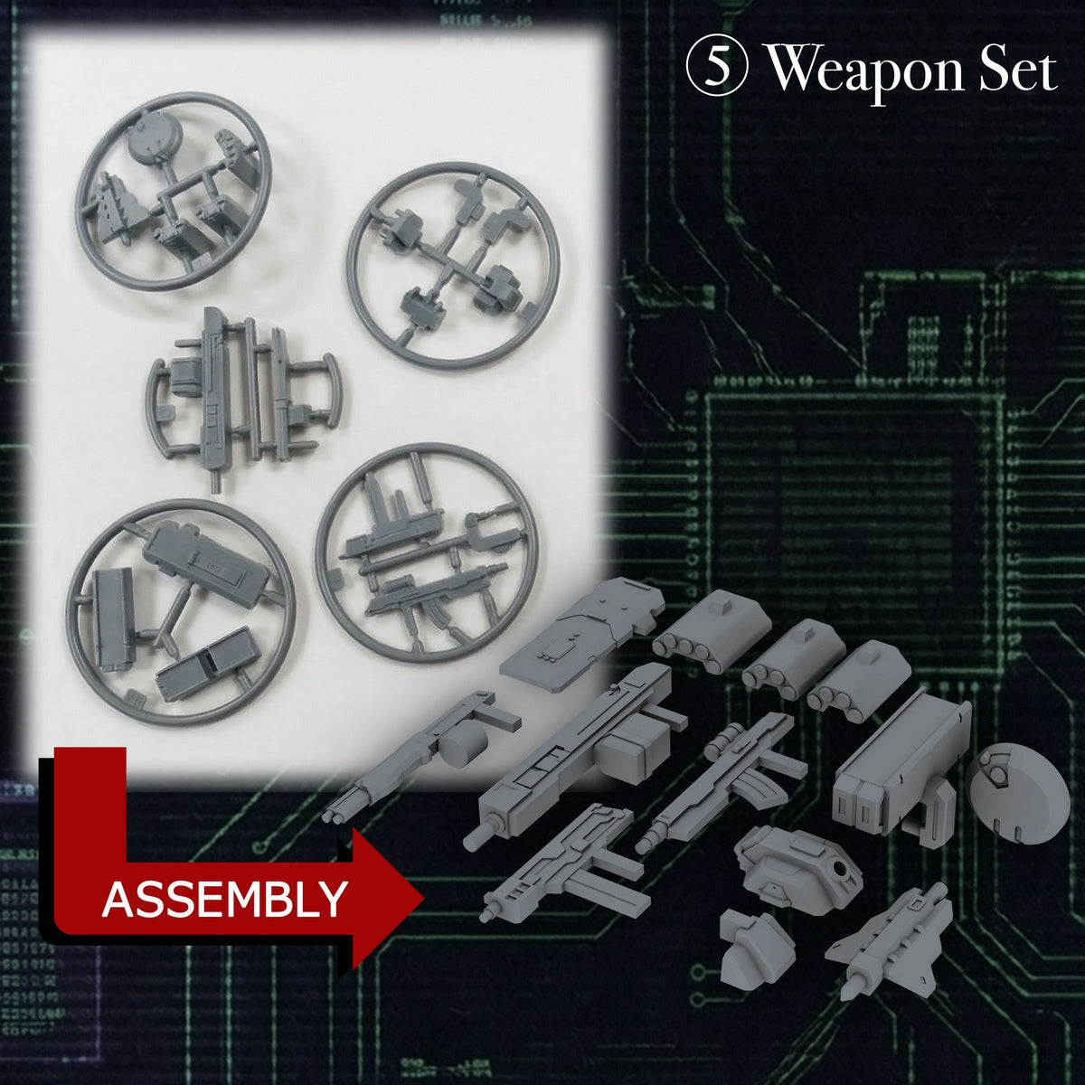 Mecha Frontline — 1/100 Scale Model Kit