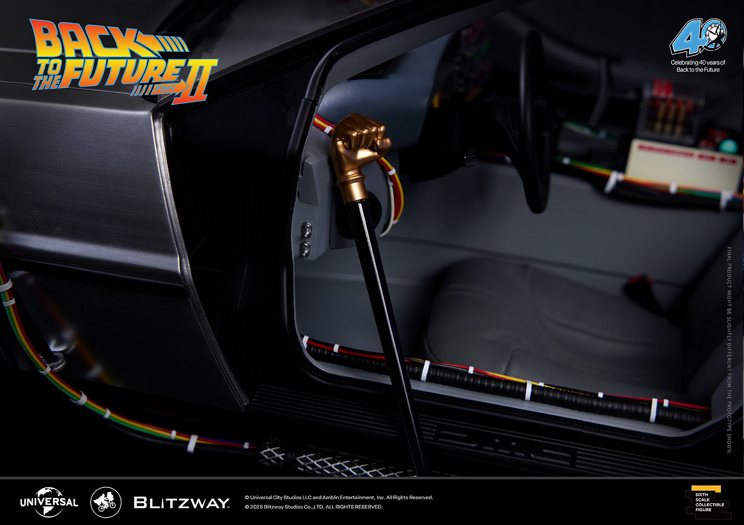 Back to the Future Part II 'Time Machine' Premium 1/6 Scale Vehicle