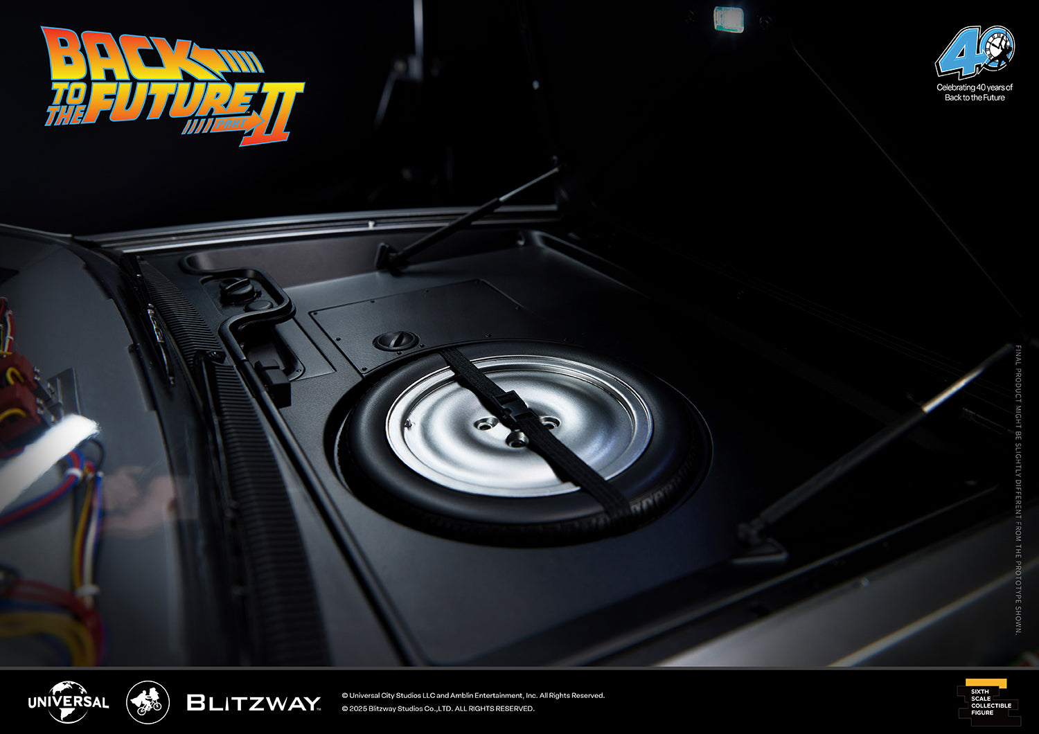 Back to the Future Part II 'Time Machine' Premium 1/6 Scale Vehicle
