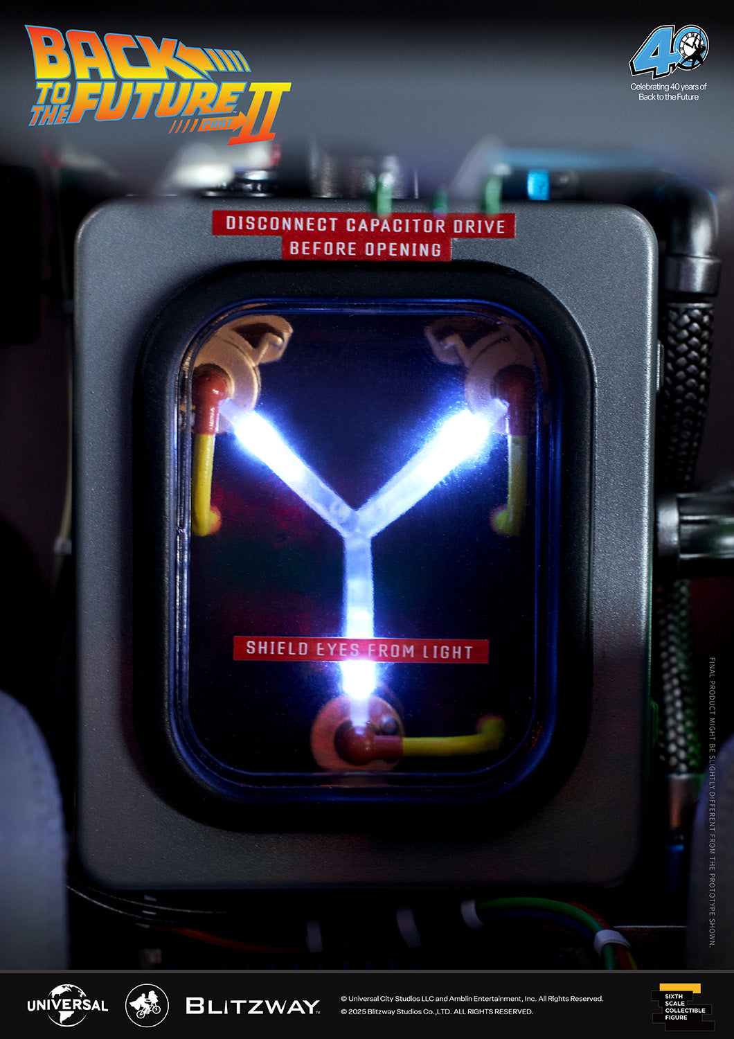 Back to the Future Part II 'Time Machine' Premium 1/6 Scale Vehicle