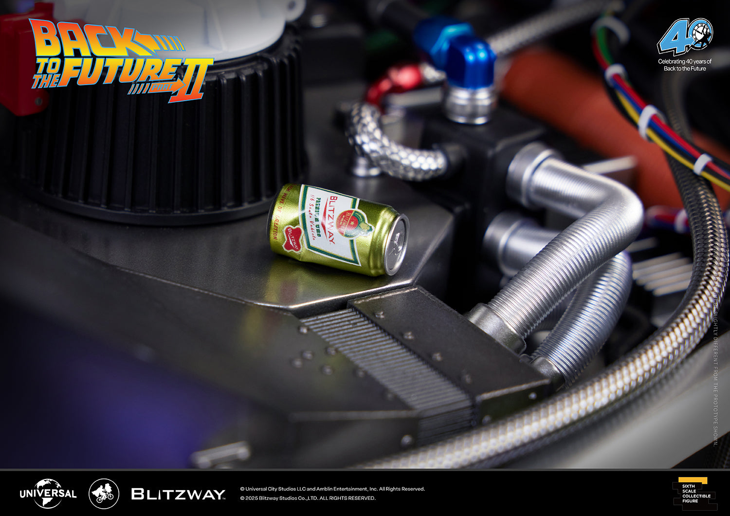 Back to the Future Part II 'Time Machine' Premium 1/6 Scale Vehicle