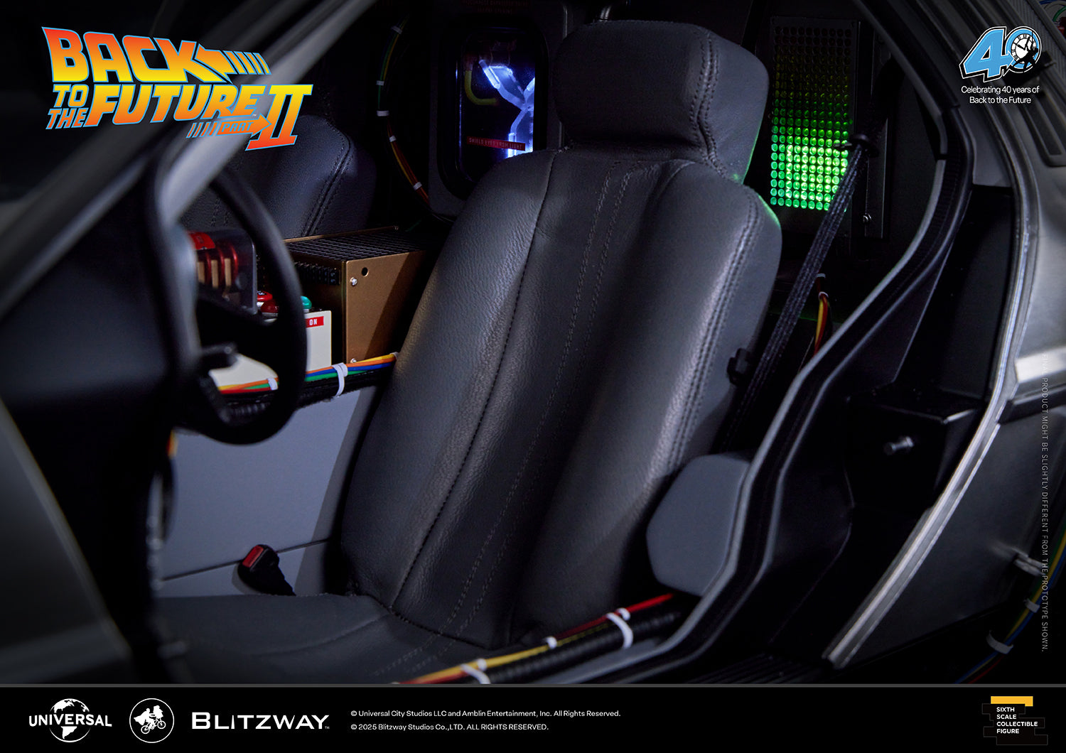 Back to the Future Part II 'Time Machine' Premium 1/6 Scale Vehicle