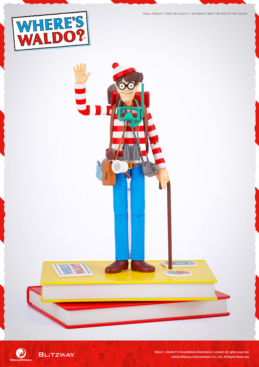 Where's Waldo? 1/12 Scale Action Figure