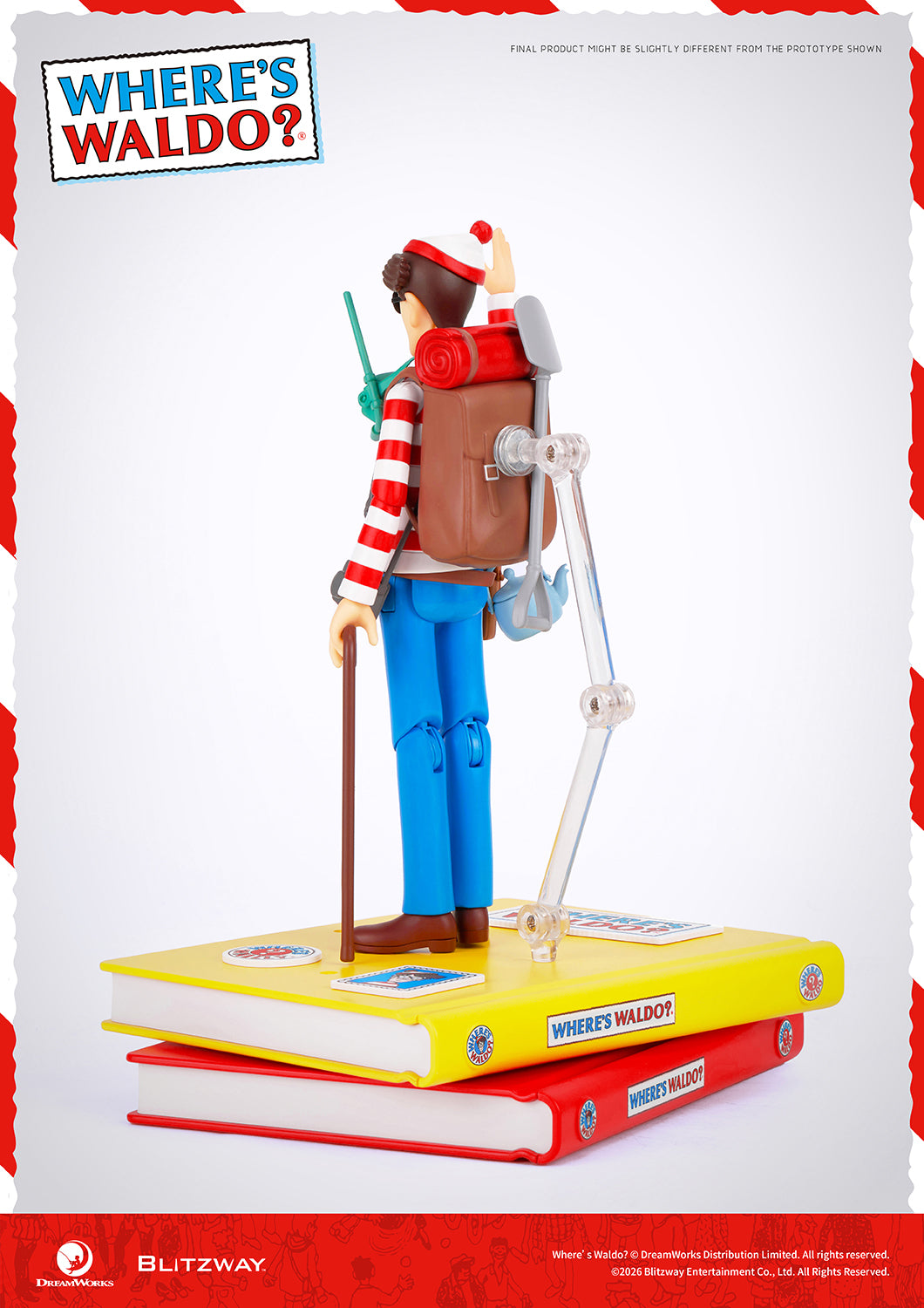 Where's Waldo? 1/12 Scale Action Figure