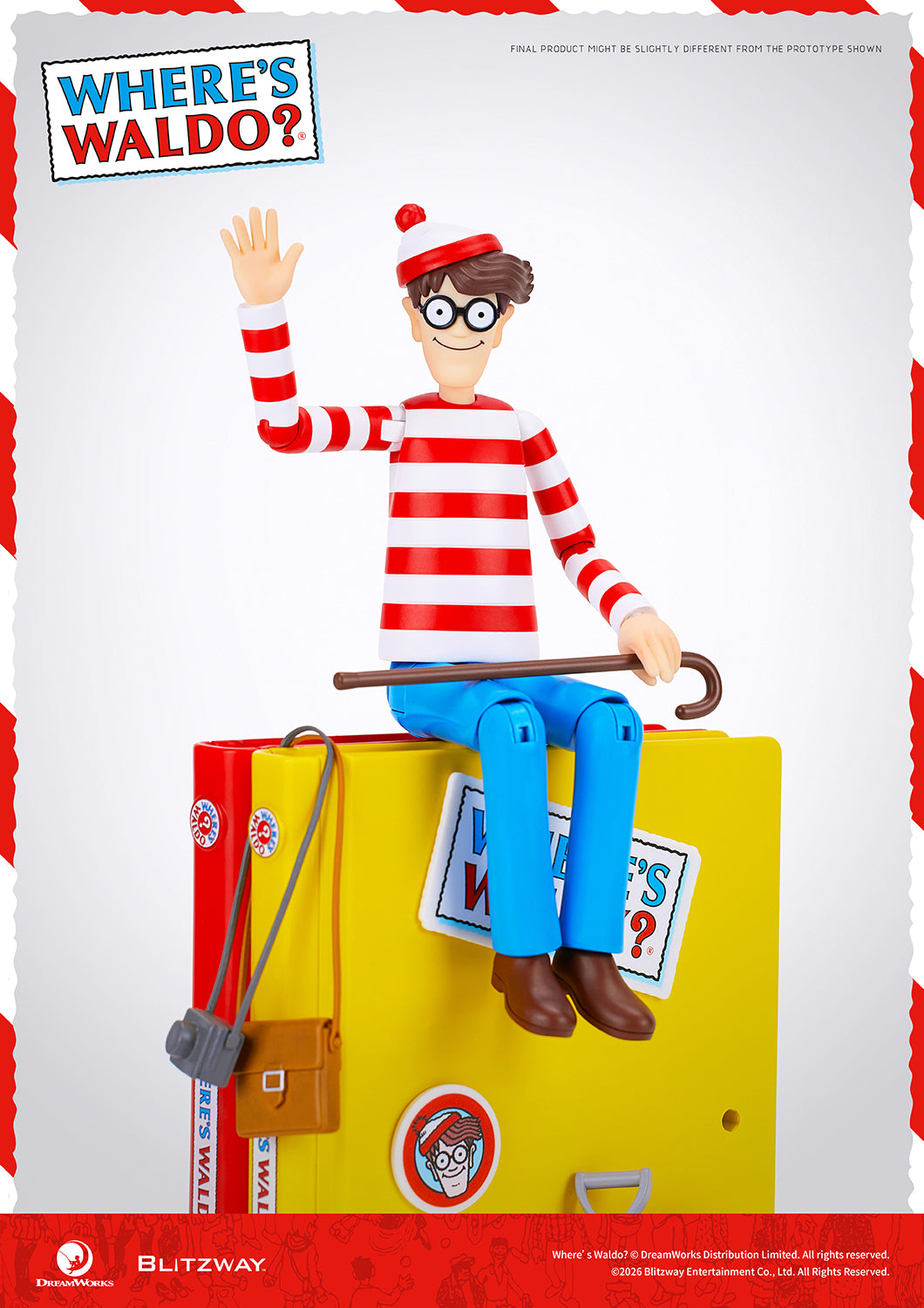 Where's Waldo? 1/12 Scale Action Figure