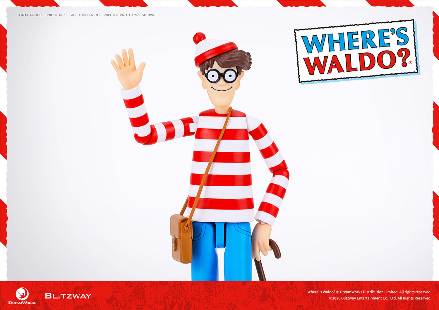 Where's Waldo? 1/12 Scale Action Figure