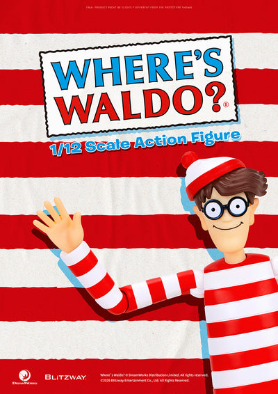 Where's Waldo? 1/12 Scale Action Figure