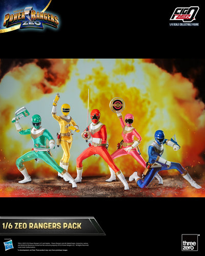 Power Rangers Zeo 1/6 Scale Figure 1 Set (5 Figures)