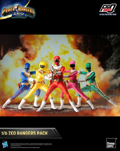 Power Rangers Zeo 1/6 Scale Figure 1 Set (5 Figures)