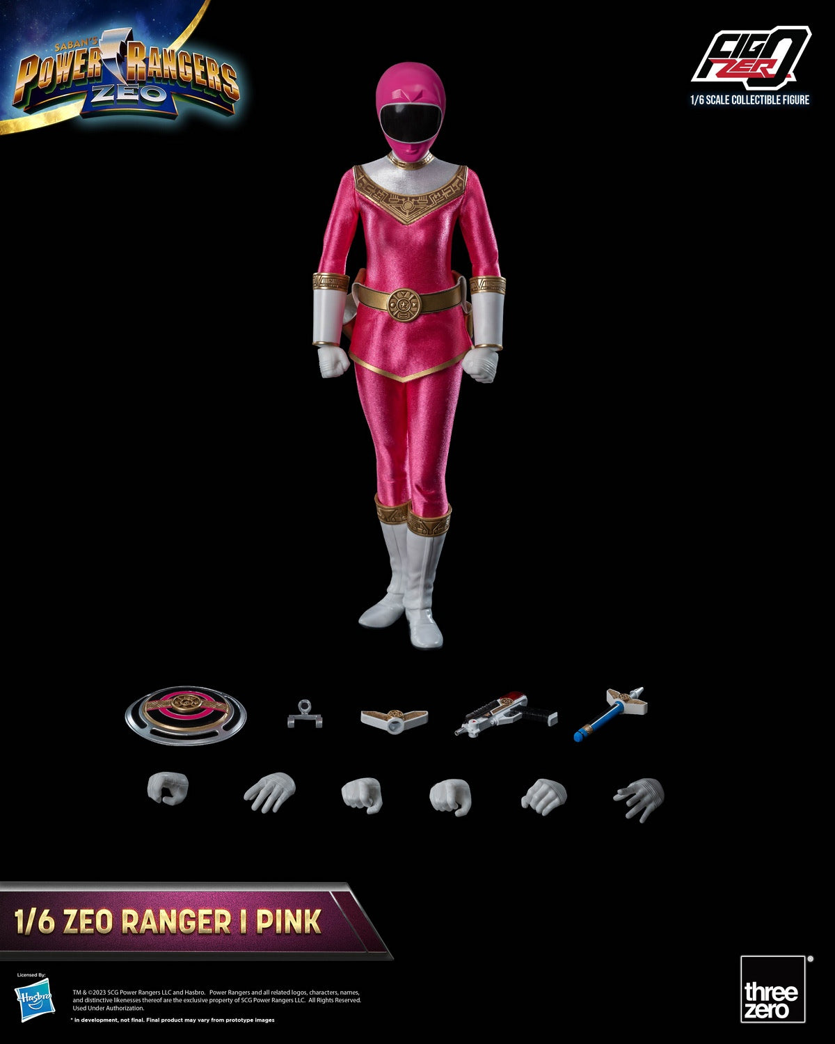 Power Rangers Zeo — Pink, 1/6 Scale