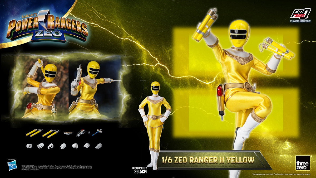 Power Rangers Zeo — Yellow, 1/6 Scale