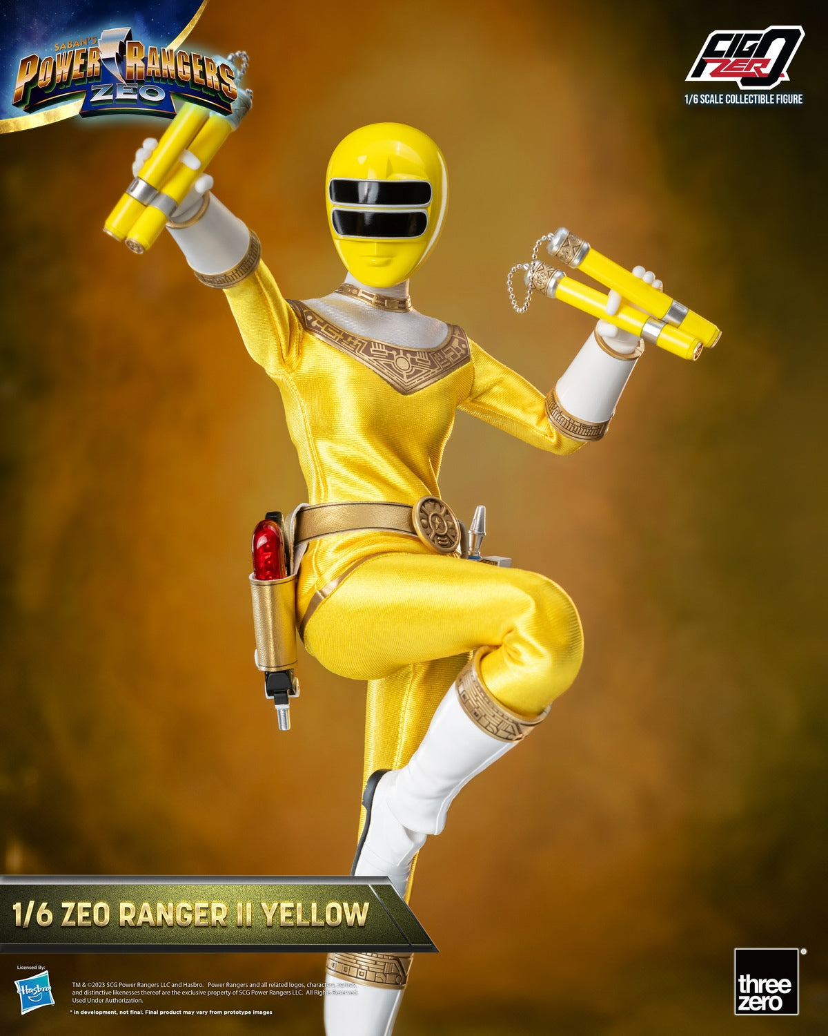 Power Rangers Zeo — Yellow, 1/6 Scale