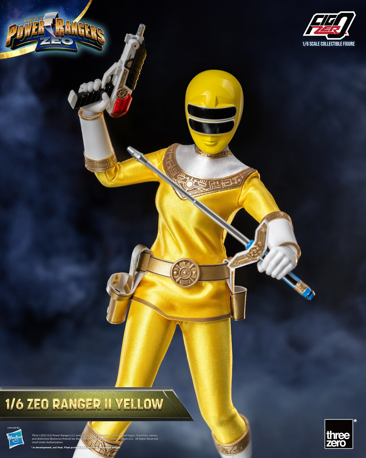 Power Rangers Zeo — Yellow, 1/6 Scale