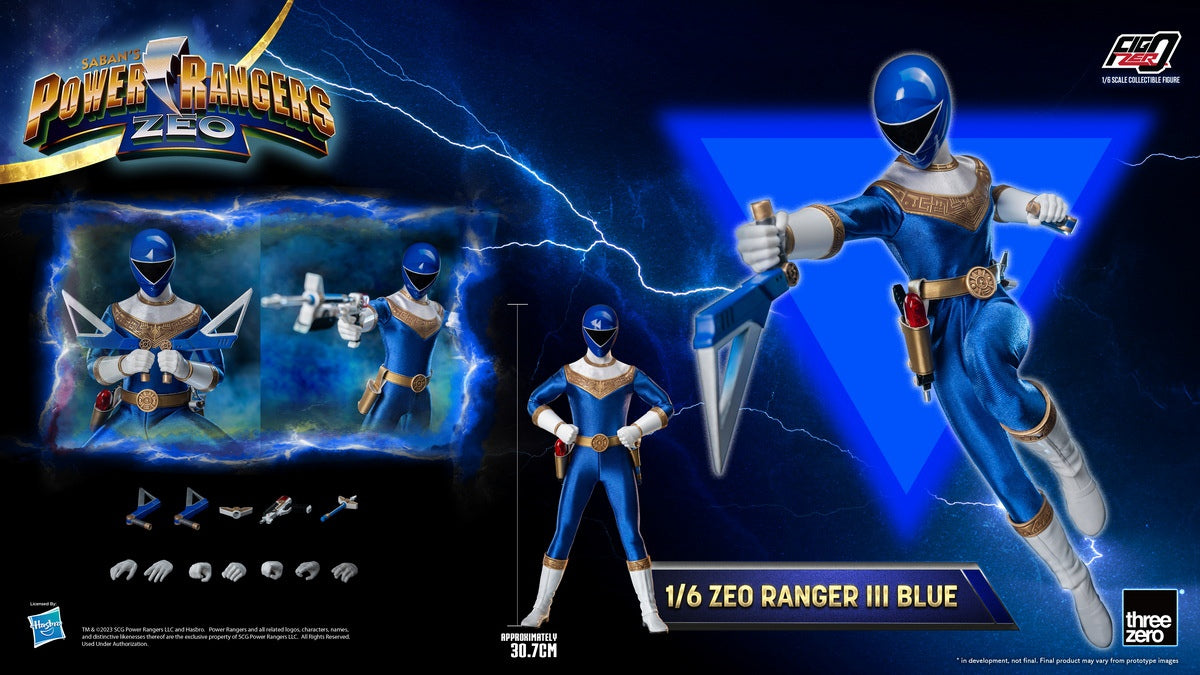 Power Rangers Zeo 1/6 Scale Figure Blue