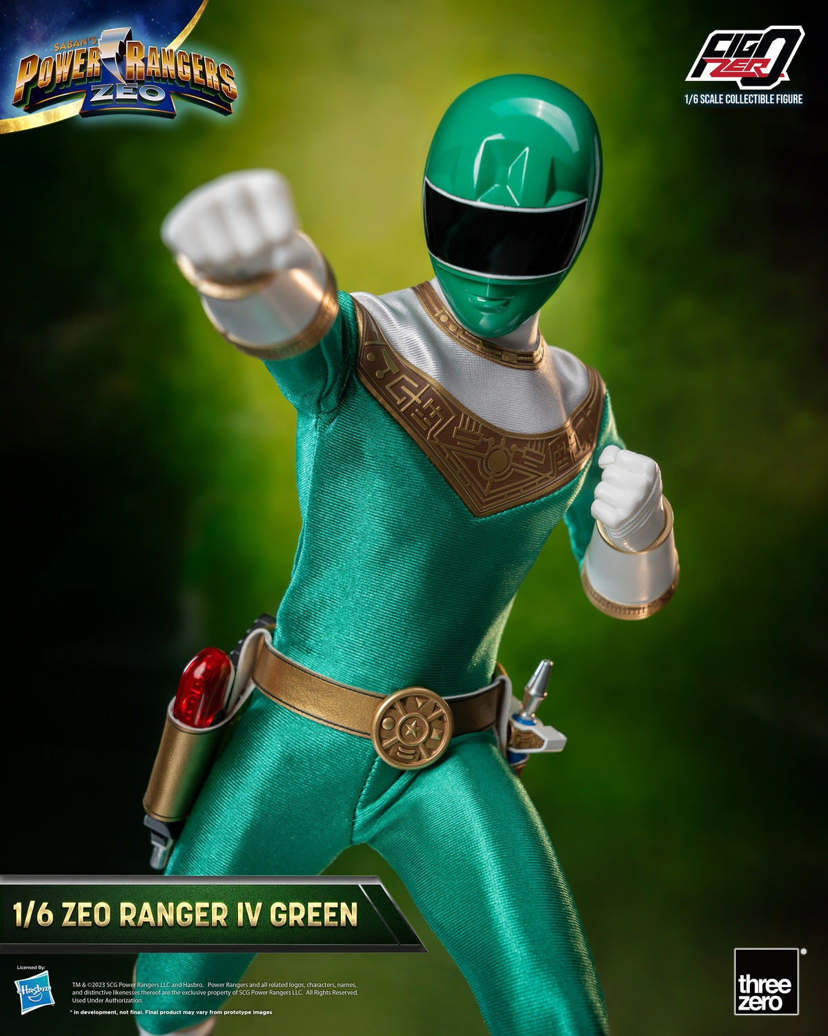 Power Rangers Zeo — Green, 1/6 Scale