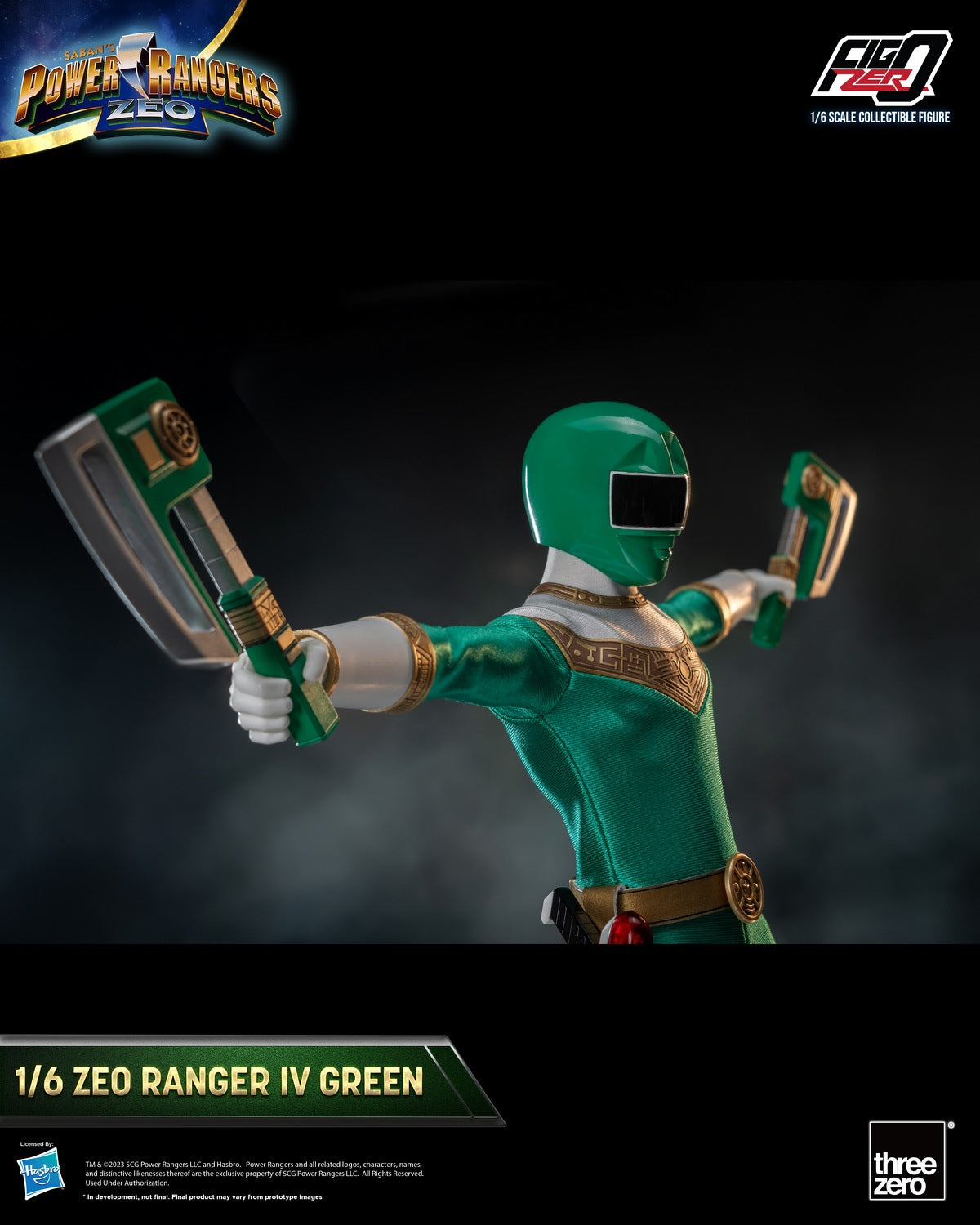 Power Rangers Zeo — Green, 1/6 Scale