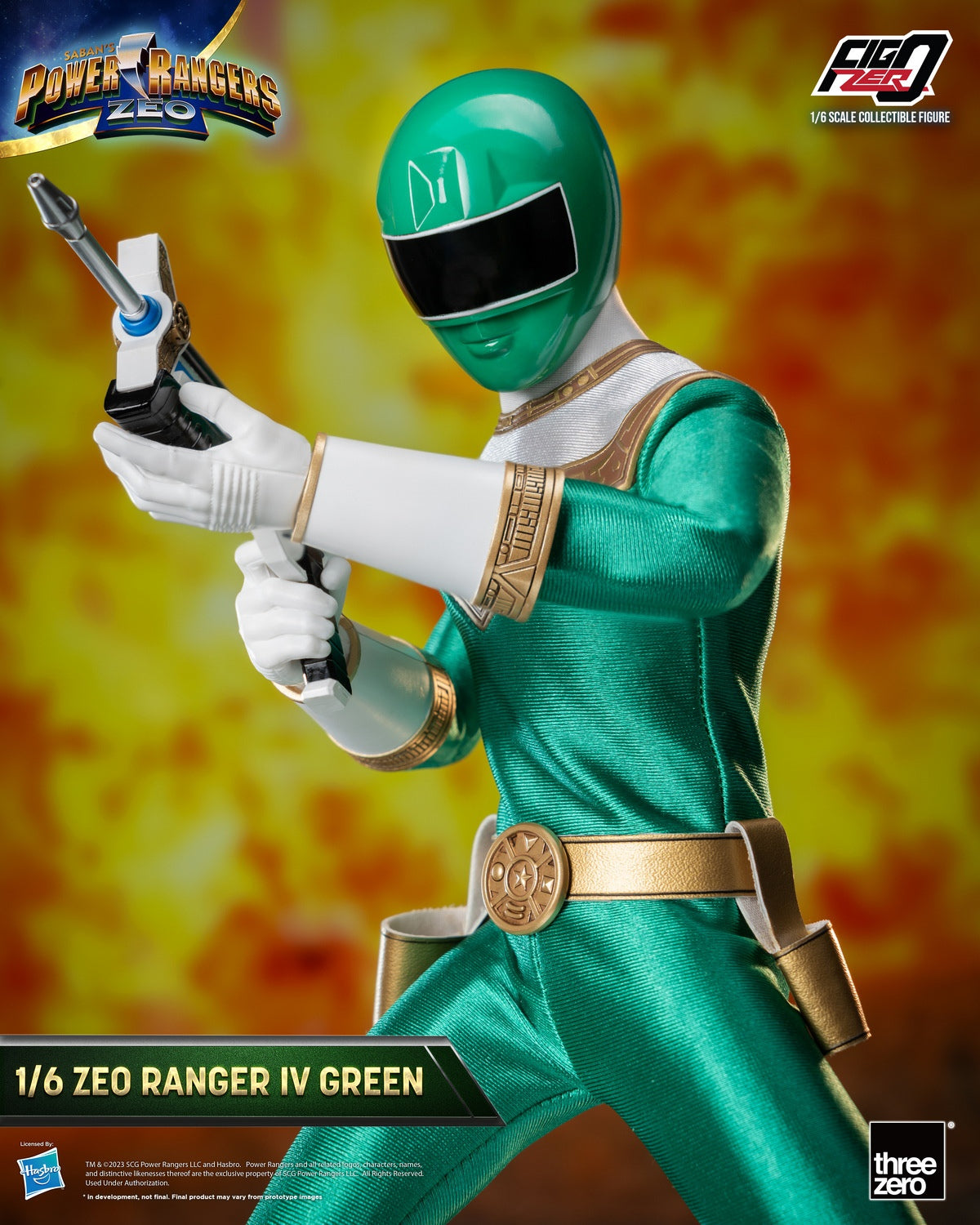 Power Rangers Zeo — Green, 1/6 Scale