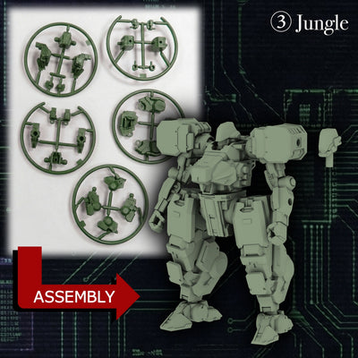Mecha Frontline — 1/100 Scale Model Kit