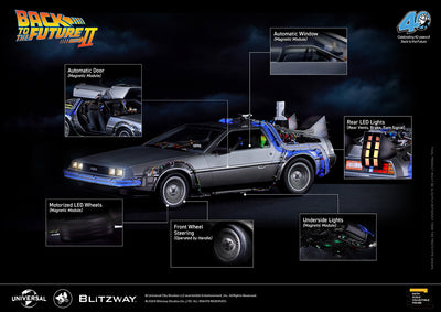 Back to the Future Part II 'Time Machine' Premium 1/6 Scale Vehicle