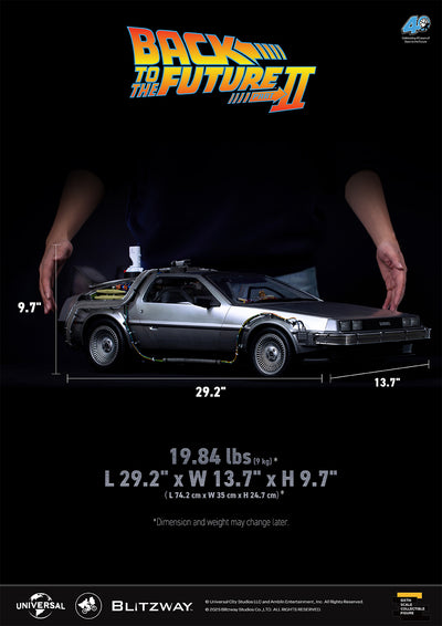Back to the Future Part II 'Time Machine' Premium 1/6 Scale Vehicle