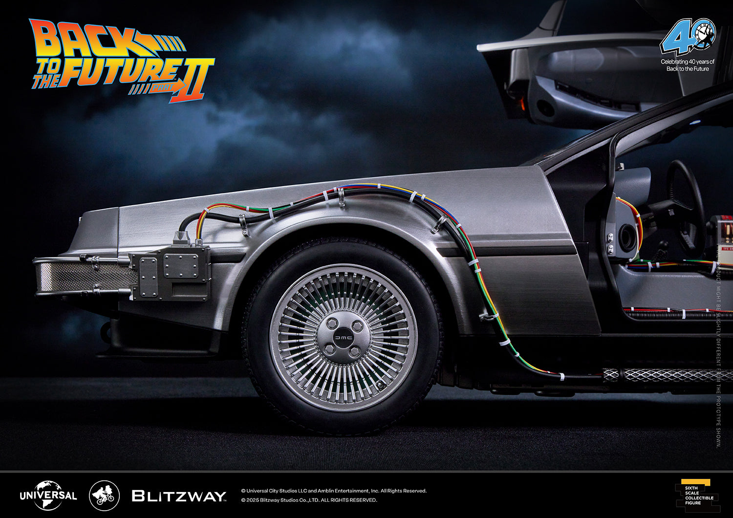 Back to the Future Part II 'Time Machine' Premium 1/6 Scale Vehicle