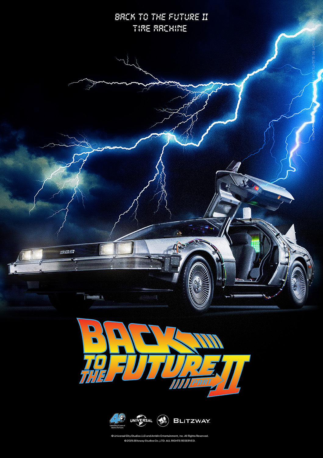 Back to the Future Part II 'Time Machine' Premium 1/6 Scale Vehicle