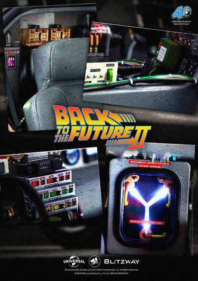 Back to the Future Part II 'Time Machine' Premium 1/6 Scale Vehicle